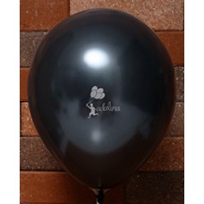 Black Metallic Plain Balloon